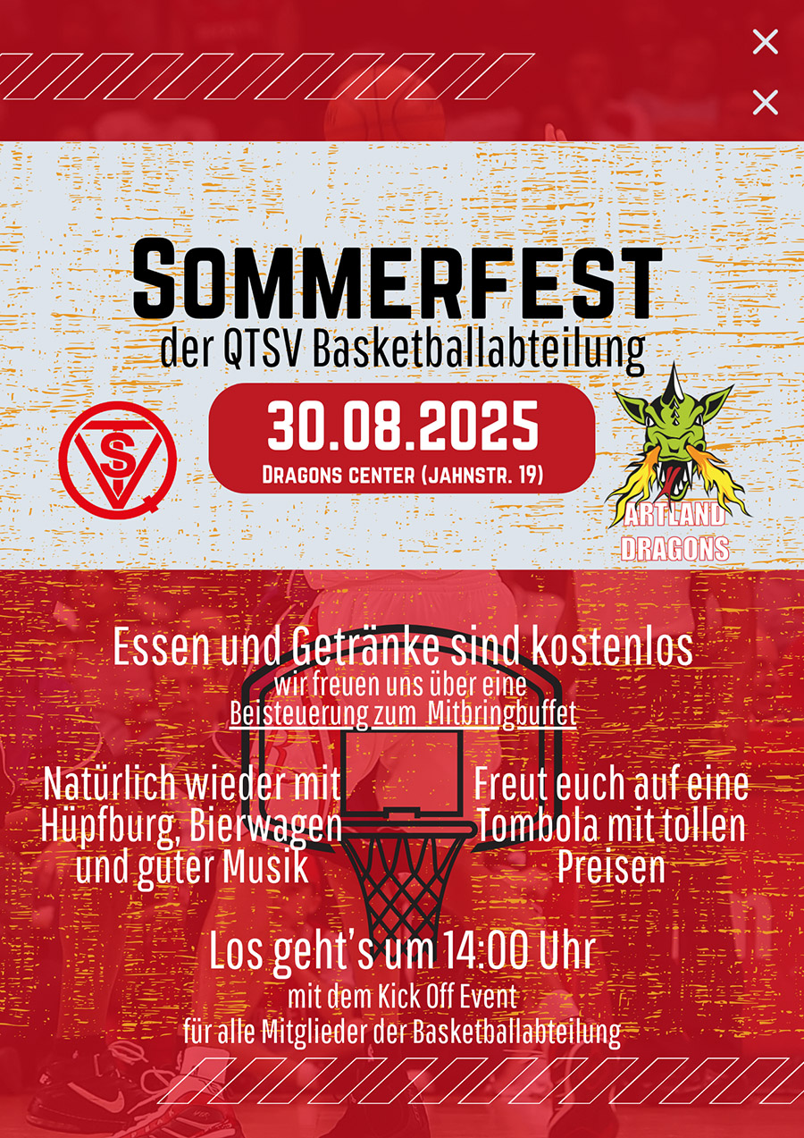 Sommerfest der QTSV Basketballabteilung – 1